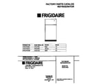 Frigidaire FRT21PRCW5 cover diagram
