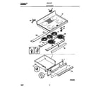 Frigidaire FEF377CFTB top/drawer diagram