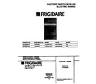 Frigidaire FEF389WFCB cover diagram