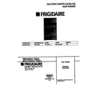 Frigidaire FGF378WCCF cover diagram