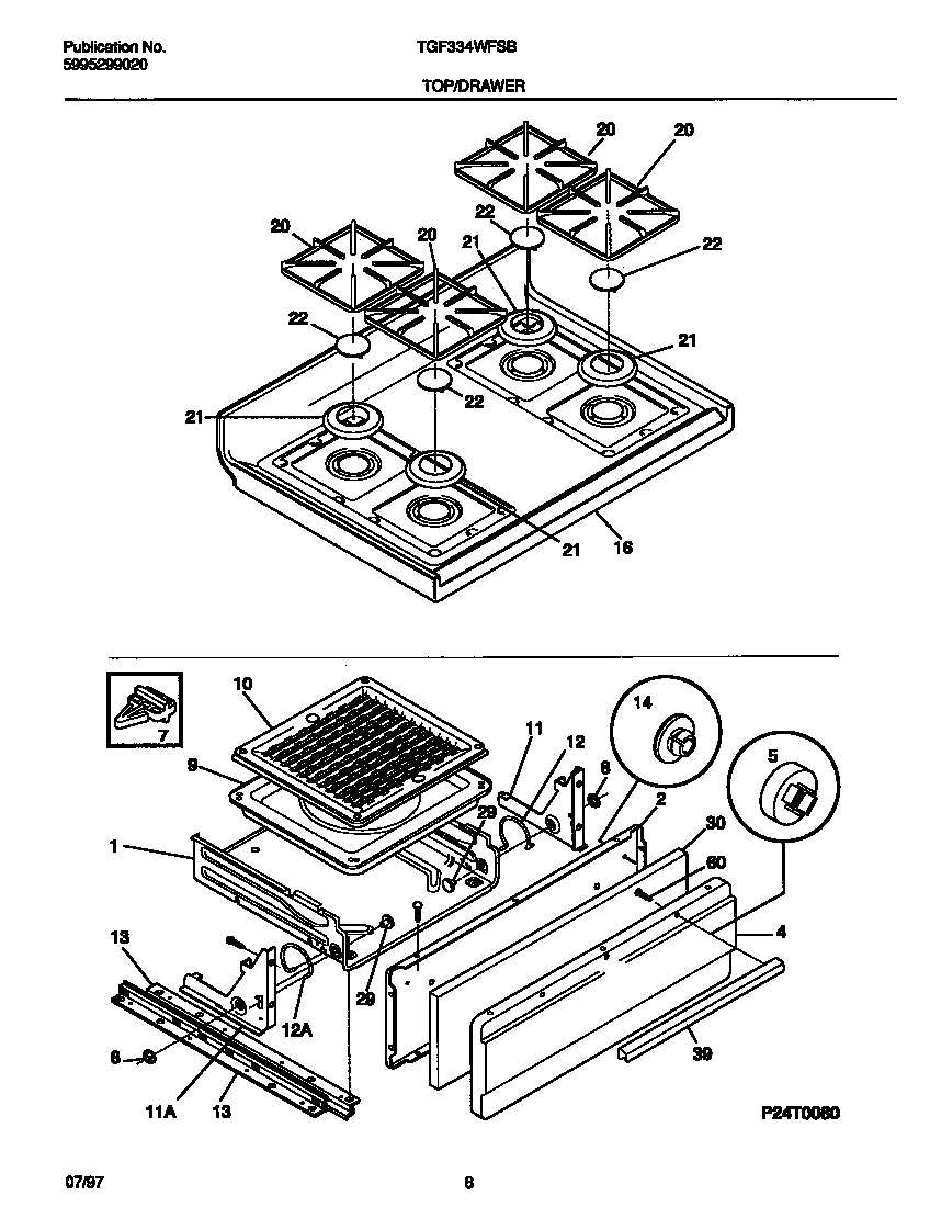 Top/drawer