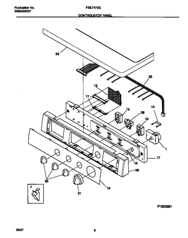 Controls/top panel