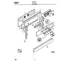 Universal/Multiflex (Frigidaire) MEF352CFSA backguard diagram