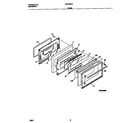 Universal/Multiflex (Frigidaire) MEF352CFSA door diagram