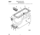 Universal/Multiflex (Frigidaire) MFC23M4FW1 cabinet/control/shelves diagram