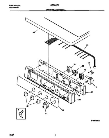 Controls/top panel