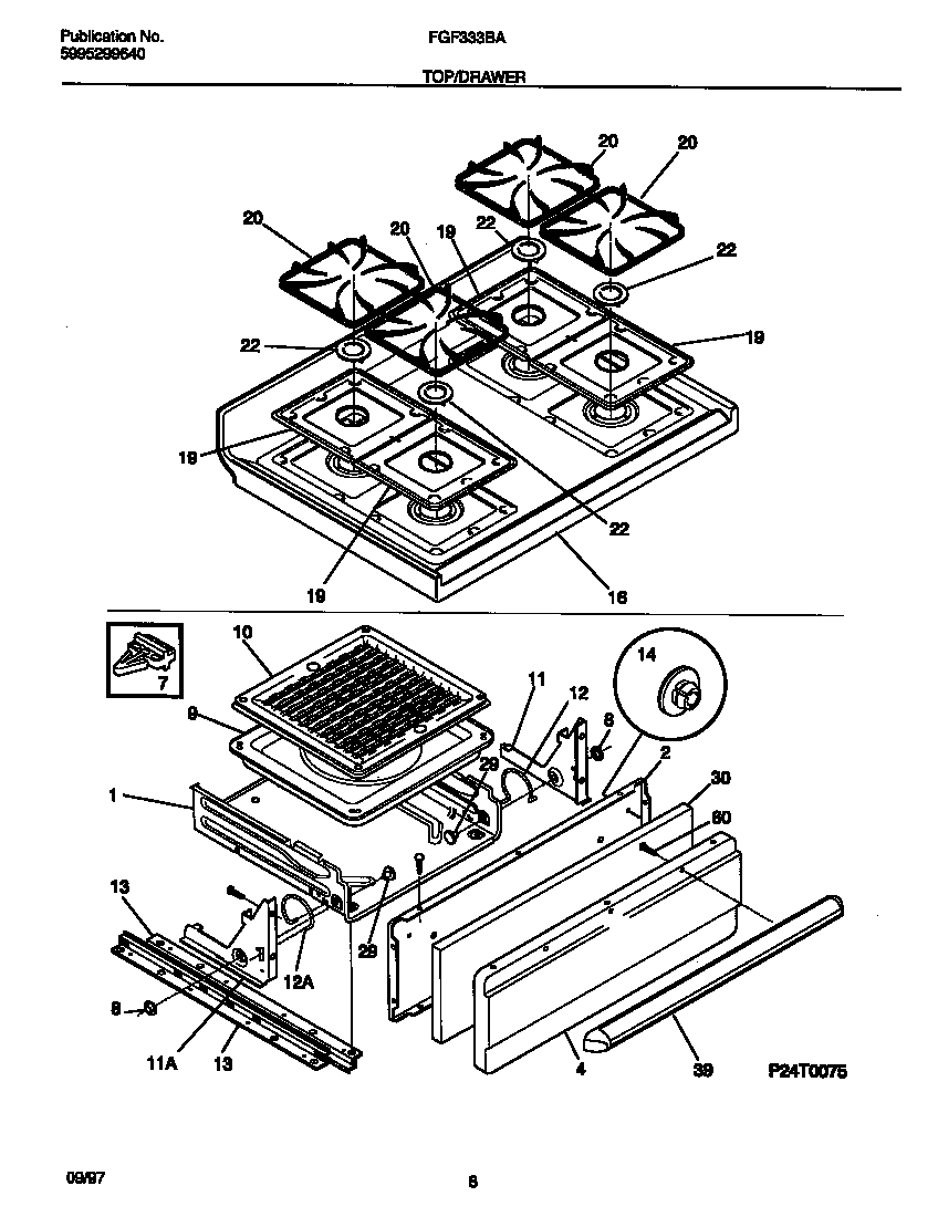 Top/drawer