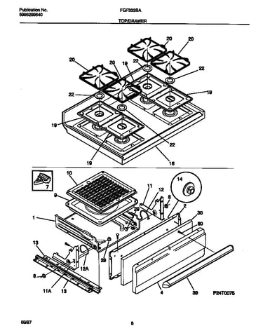 Top/drawer