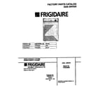 Frigidaire FDG436RET1 cover diagram