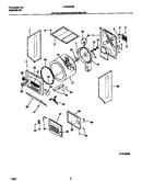 Upper cabinet/drum/heater