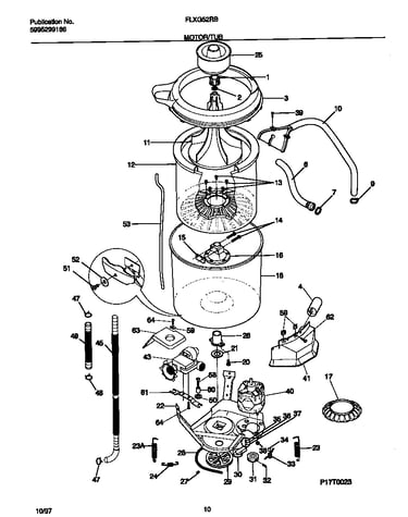 Motor/tub