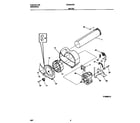 Universal/Multiflex (Frigidaire) MDG546REW1 motor diagram