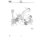 Universal/Multiflex (Frigidaire) MDE436RED1 motor diagram
