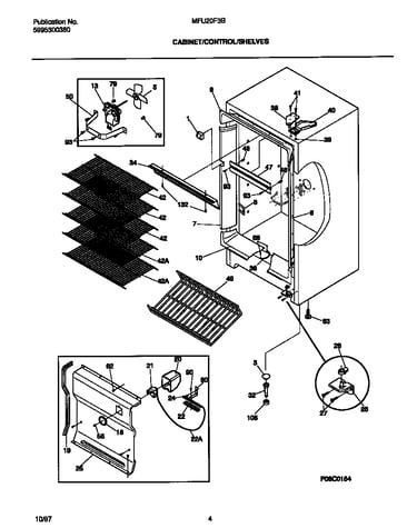 Cabinet-control/shelves