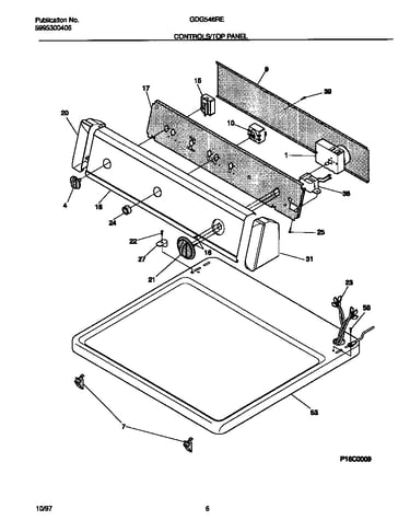 Controls/top panel