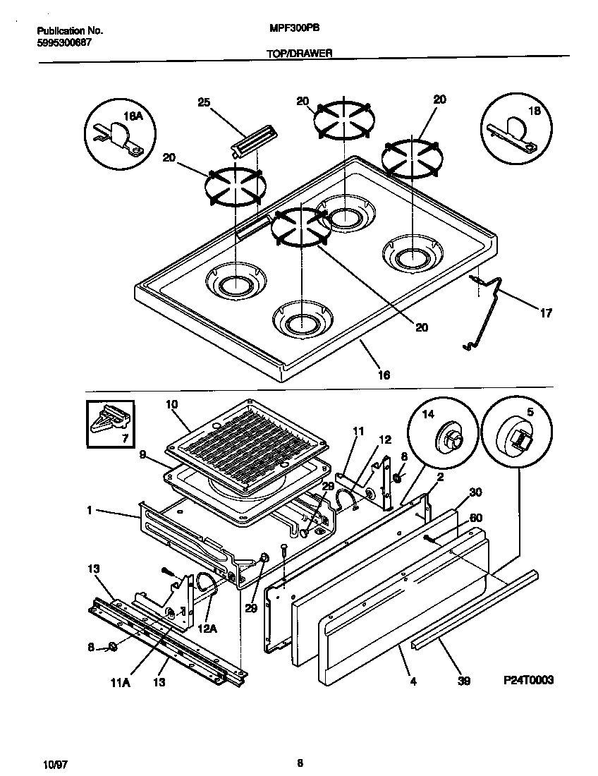 Top/drawer