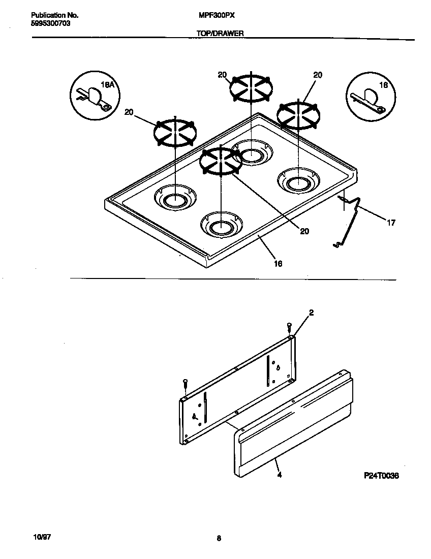 Top/drawer