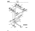 Universal/Multiflex (Frigidaire) MGF316WFSB burner diagram