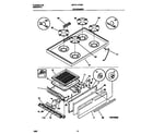 Universal/Multiflex (Frigidaire) MPF311PCWD top/drawer diagram