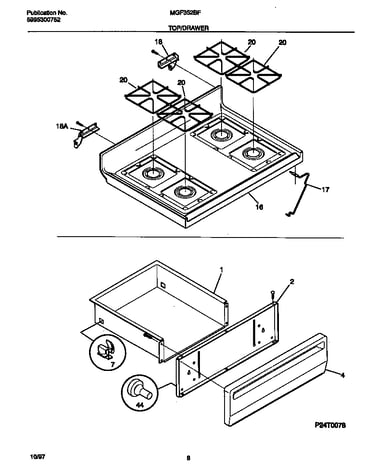 Top/drawer