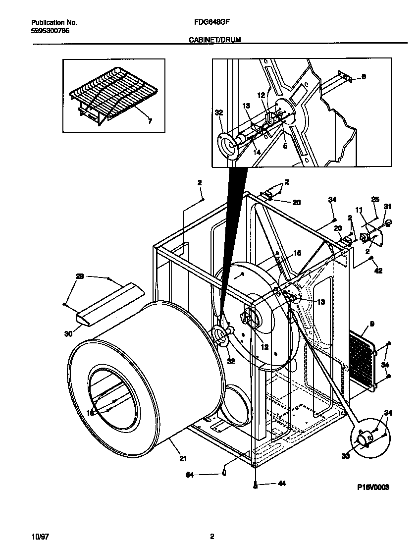 CABINET/DRUM