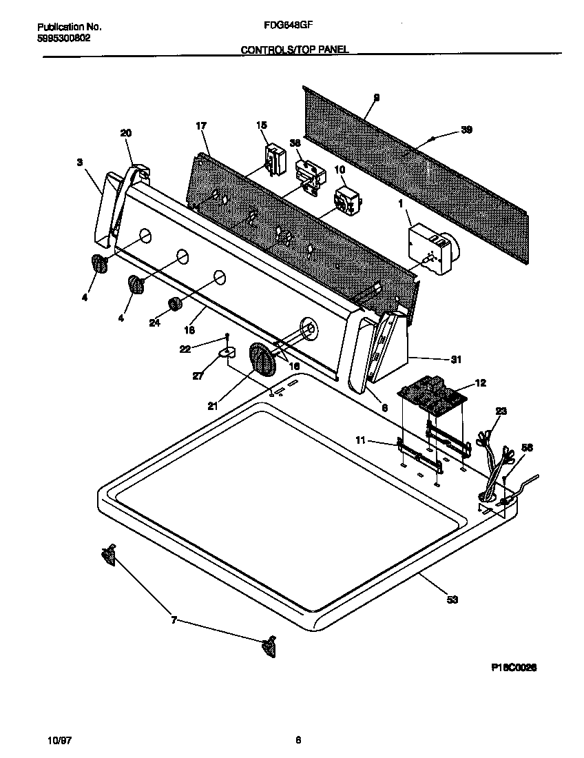 CONTROLS/TOP PANEL