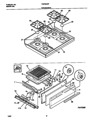 Top/drawer