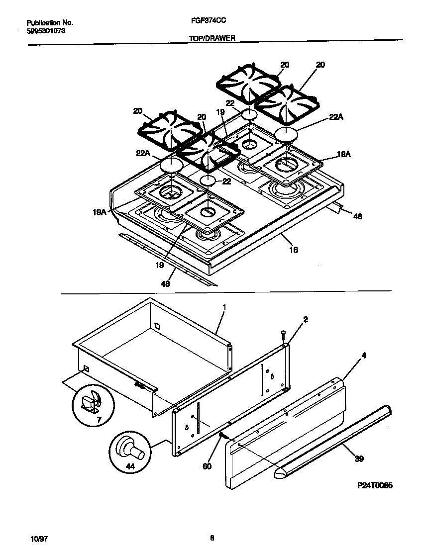 Top/drawer