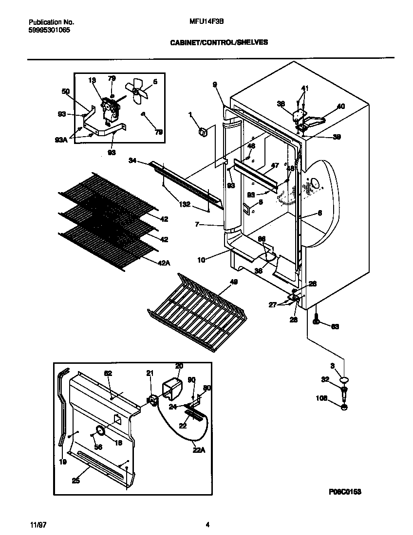 CABINET/CONTROL/SHELVES