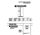 Frigidaire FRS26ZGED4 cover diagram