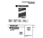 Frigidaire FDB421RFR3 cover diagram