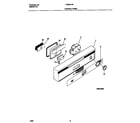 Frigidaire FDB421RFR3 control panel diagram