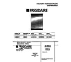 Frigidaire FDB949GFS1 cover diagram
