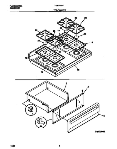 Top/drawer
