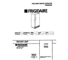 Frigidaire FFU16F9FW1 cover diagram