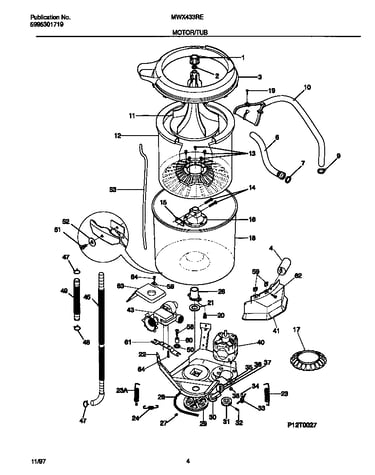Motor/tub