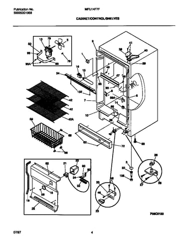 Cabinet/control/shelves