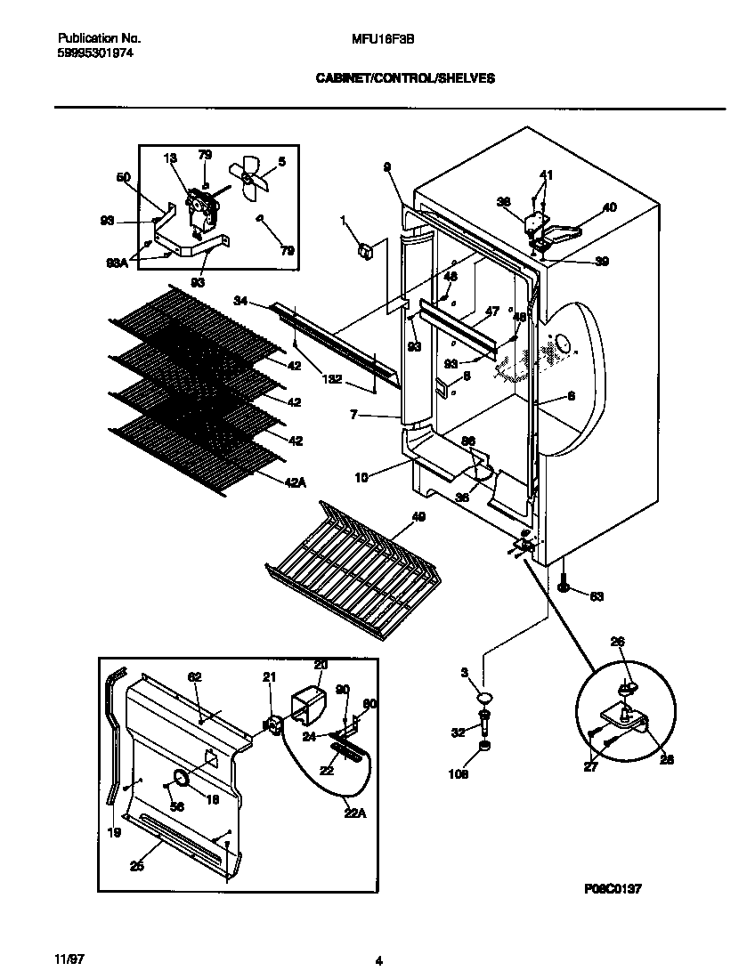 CABINET/CONTROL/SHELVES