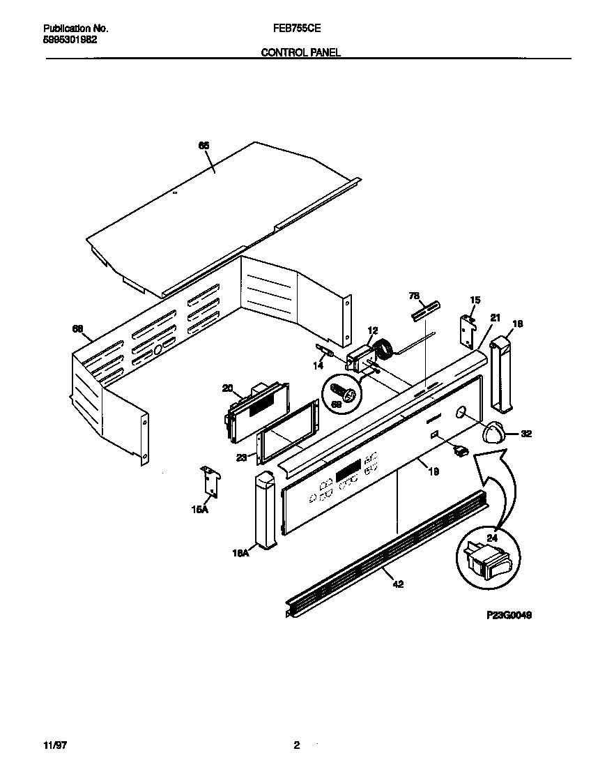 Control panel