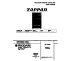 Tappan TGF362BBBH cover diagram