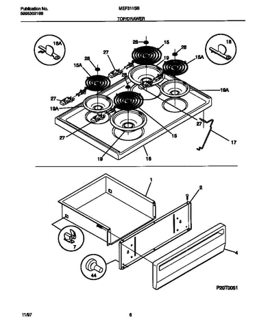 Top/drawer
