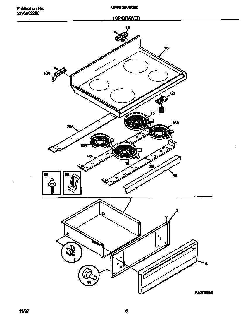 Top/drawer