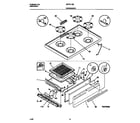 Universal/Multiflex (Frigidaire) MPF311SBWD top/drawer diagram