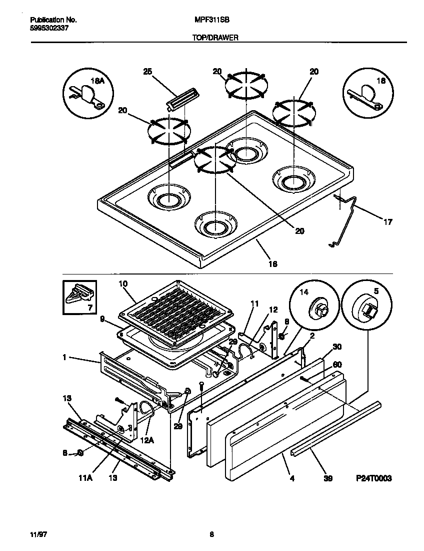 Top/drawer