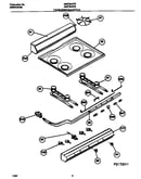Top/burner/manifold