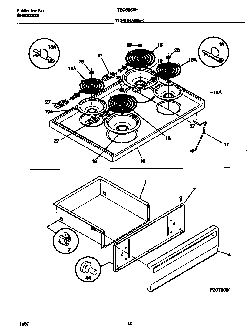 Top/drawer