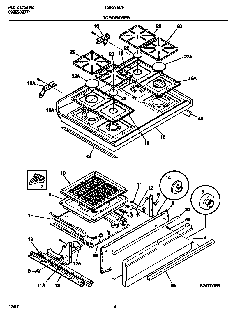 Top/drawer