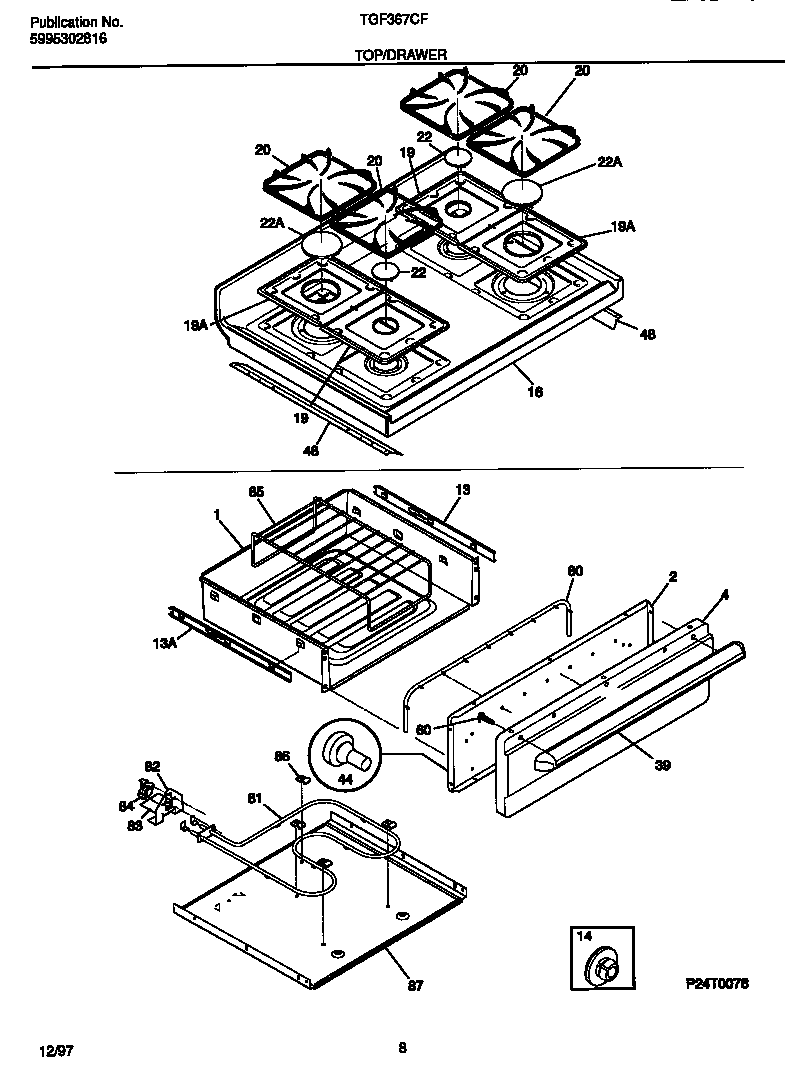 Top/drawer