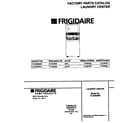 Frigidaire FLXG52RBT5 cover diagram