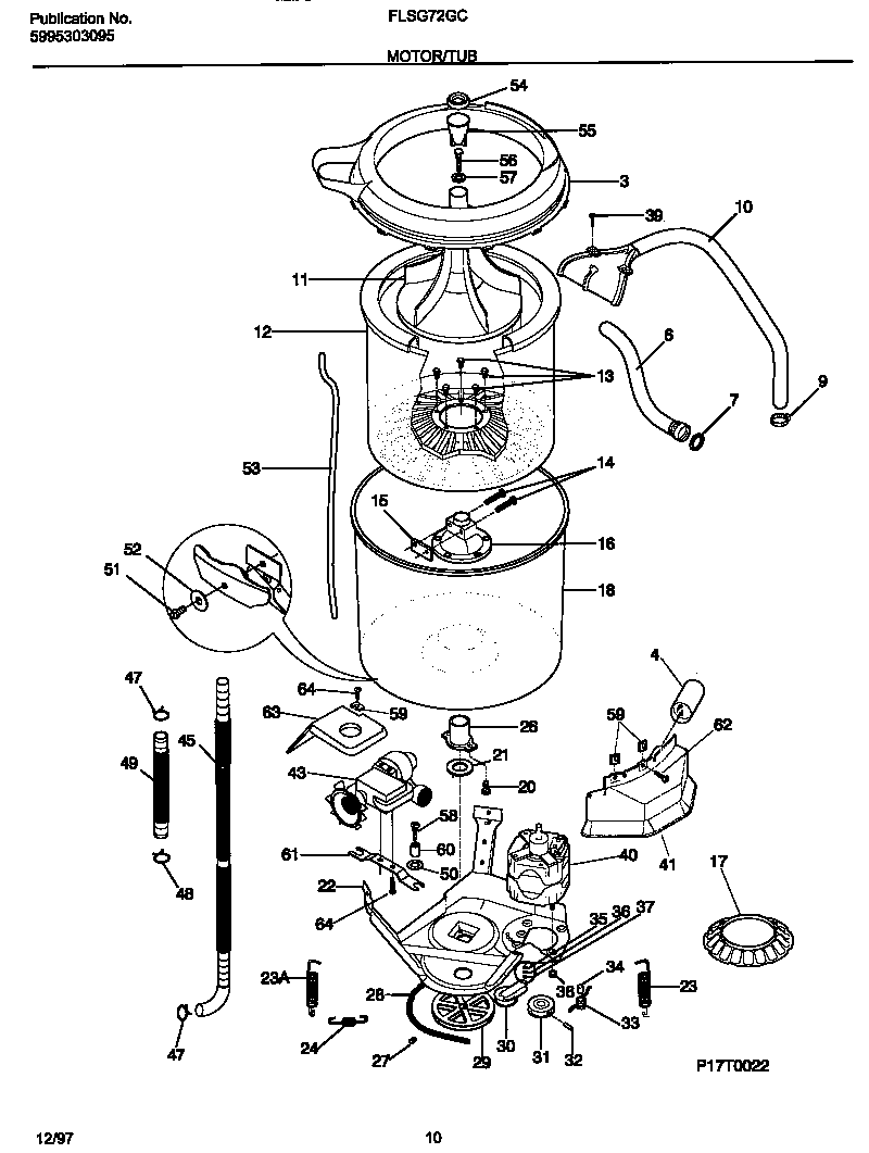 MOTOR/TUB